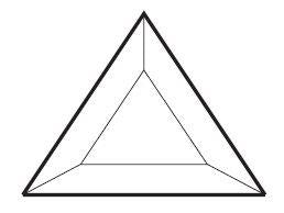 6" X 9-1/2" Diamond Top Section Half Bevel -Single