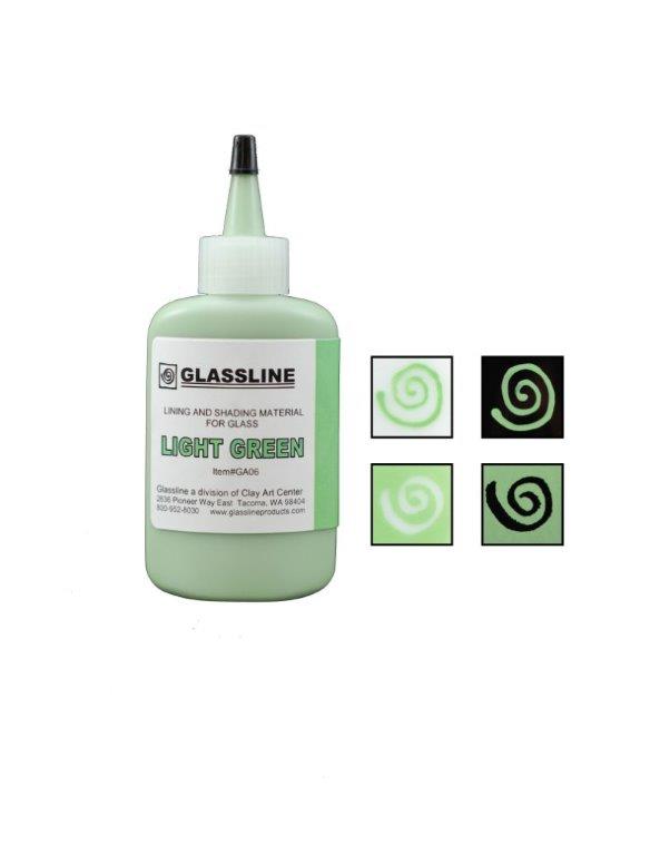 GLASSLINE LIGHT GREEN 2oz