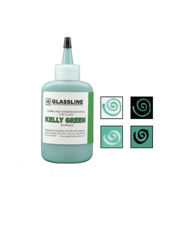 GLASSLINE KELLY GREEN 2oz