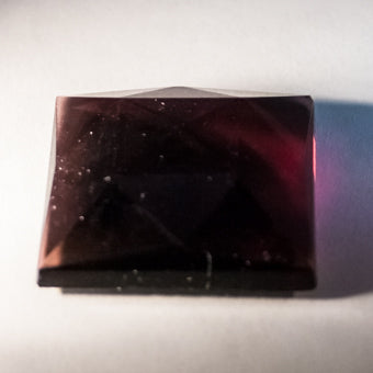50MM SQUARE FACETED AMETHYST