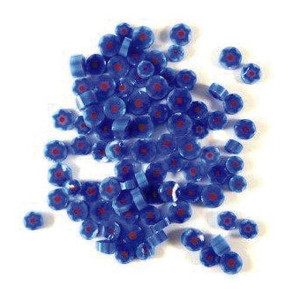 Blue Cape Jasmine Millefiori - 96 COE