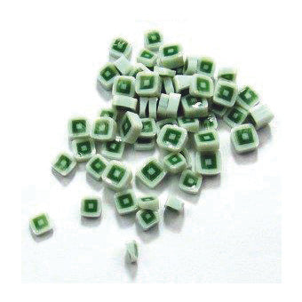 Green Hip To Be Square Millefiori - 90 COE