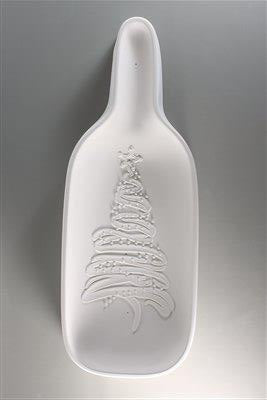 XMAS TREE WINE BOTTLE SLUMP