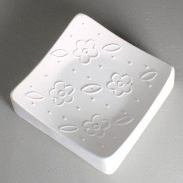 FLOWER TEXTURE SMALL SQUARE MOLD
