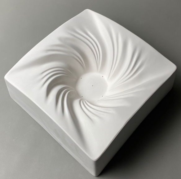 Square Cyclone Slump 8.5" x 8.5" x 3.5"t