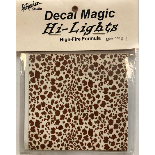 Decal Magic High-Lights Decal Leopard - Gold