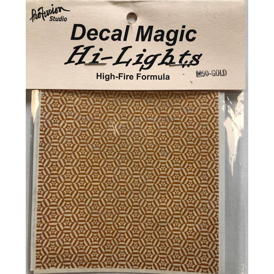 Decal Magic High-Lights Decal Mosaic - Gold