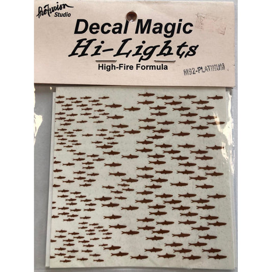 Decal Magic High-Lights Decal Fish - Platinum