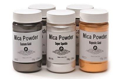 Mica Powder Aztec Gold, 3.5 oz. jar