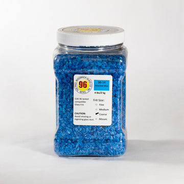 Wissmach 96 Reactive Blue Opal Coarse Frit - 4 lbs.