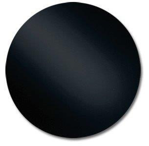 Pre-Cut 10" Black Circles 90 COE - 3 mm - 10 per package