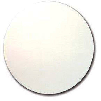 Pre-Cut 8" White Circles 90 COE - 3 mm - 10 per package