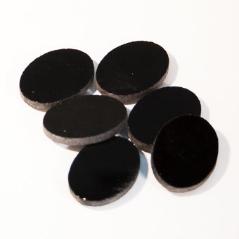 Black Mini Ovals
