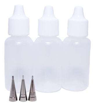 3 Applicator Bottle Set