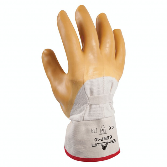 Rubber Palm Safety Glove