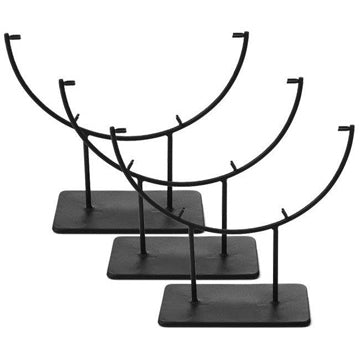 10" PREMIUM ROUND DISPLAY STAND - 3 PACK