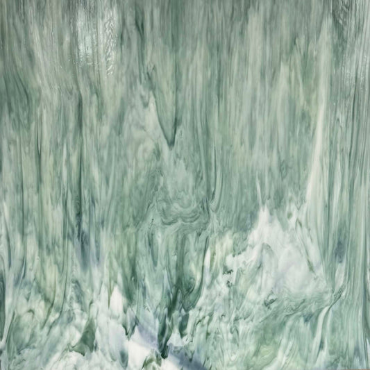 Sea Green / White Opal