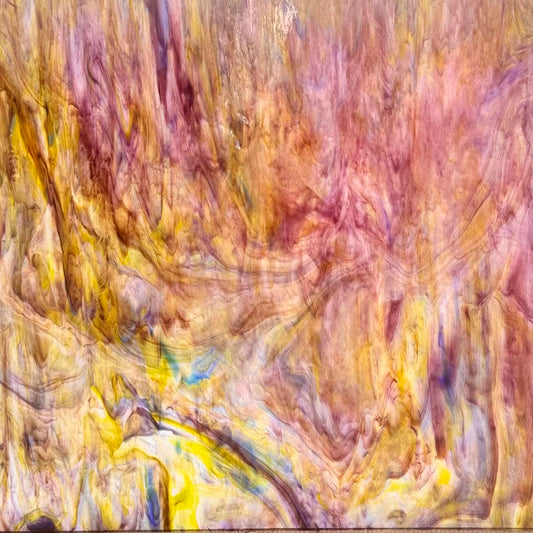 Amber, Yellow, Purple Streaky