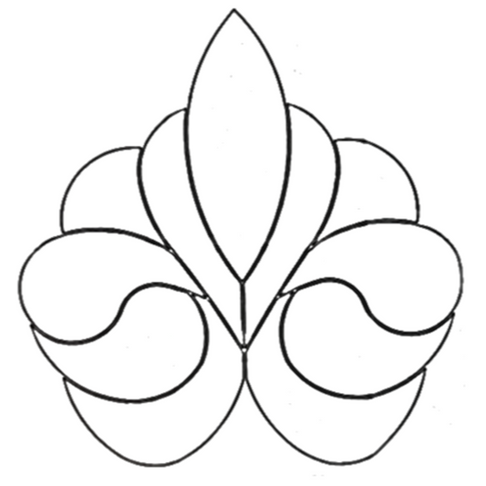 8-1/2" x 8-3/4" Bevel Cluster