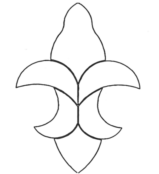 11-1/2" x 7-1/2" Bevel Cluster