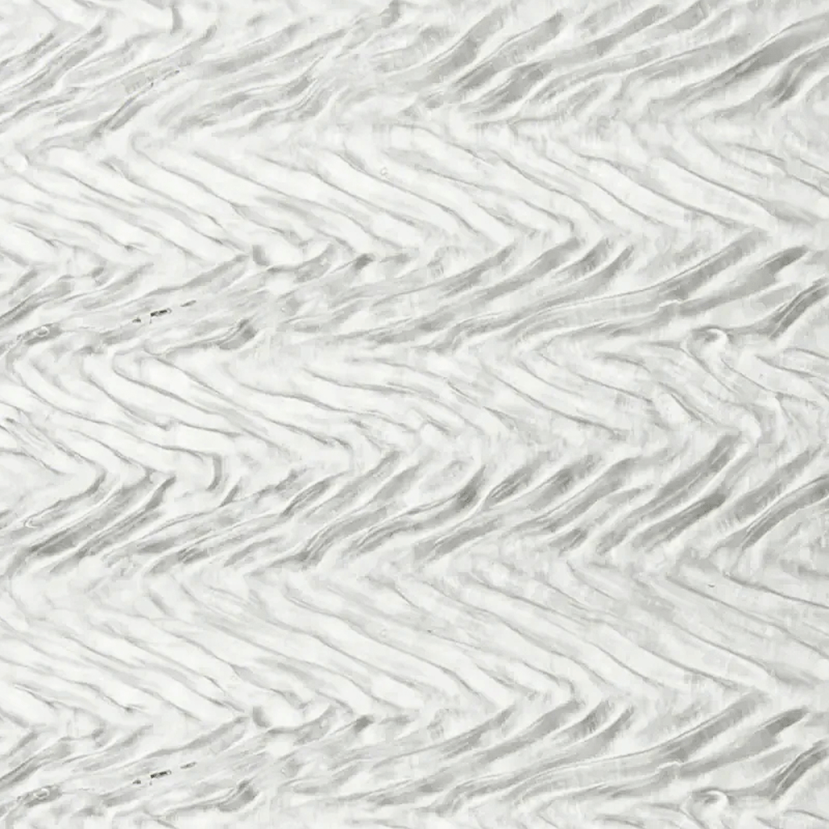 Clear Herringbone Ripple, 3 mm