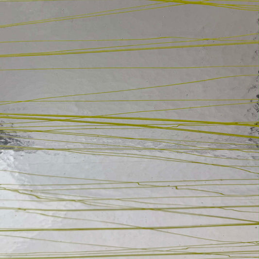 Canary Yellow on Clear Base Collage, 3mm