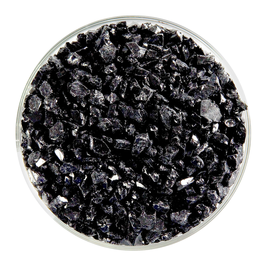 Stiff Black Opalescent, Coarse, 1 lb.