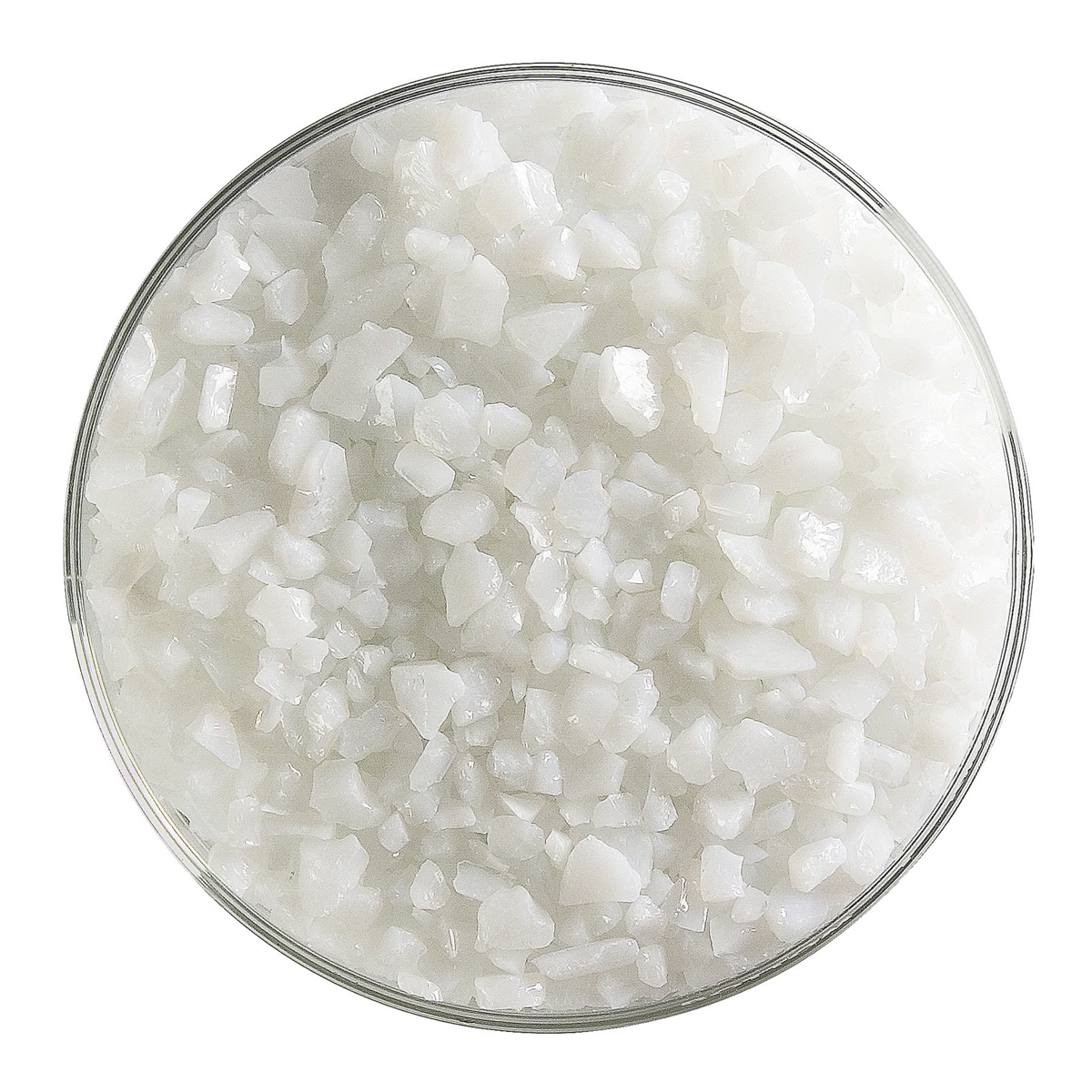 White Opalescent, Coarse, 1 lb.