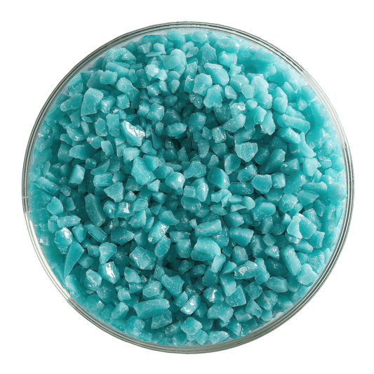 Turquoise Blue Opalescent, Coarse, 1 lb.