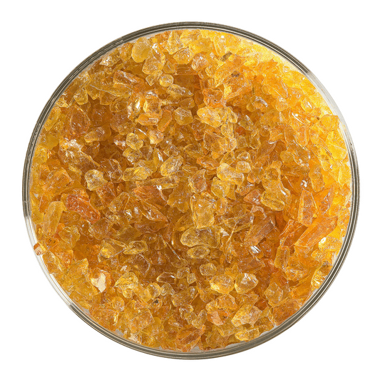 Orange Opalescent, Coarse, 1 lb.