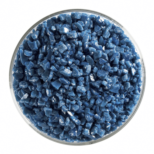 Steel Blue Opalescent, Coarse, 1 lb.