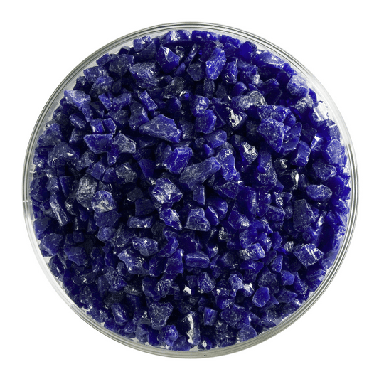 Deep Cobalt Blue Opalescent, Coarse, 1 lb.