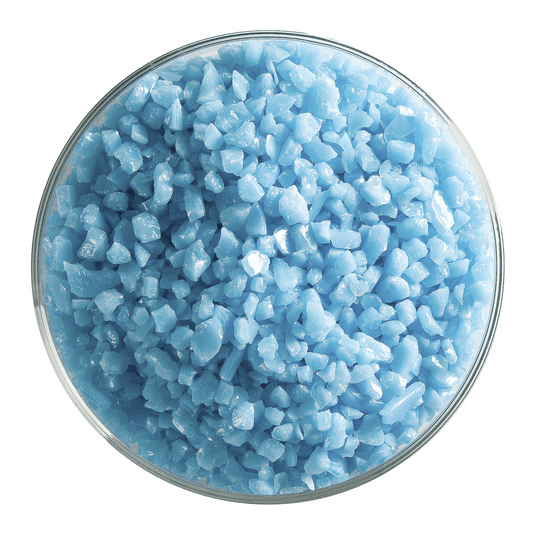 Light Cyan Opalescent, Coarse, 5 oz.