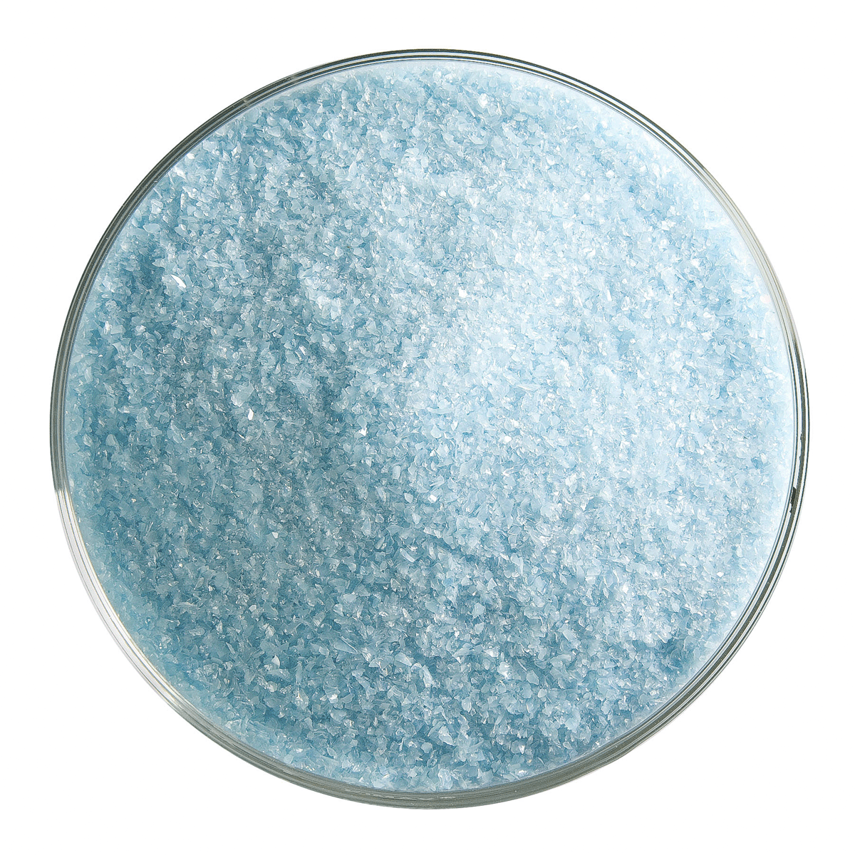 Light Cyan Opalescent, Fine, 1 lb.