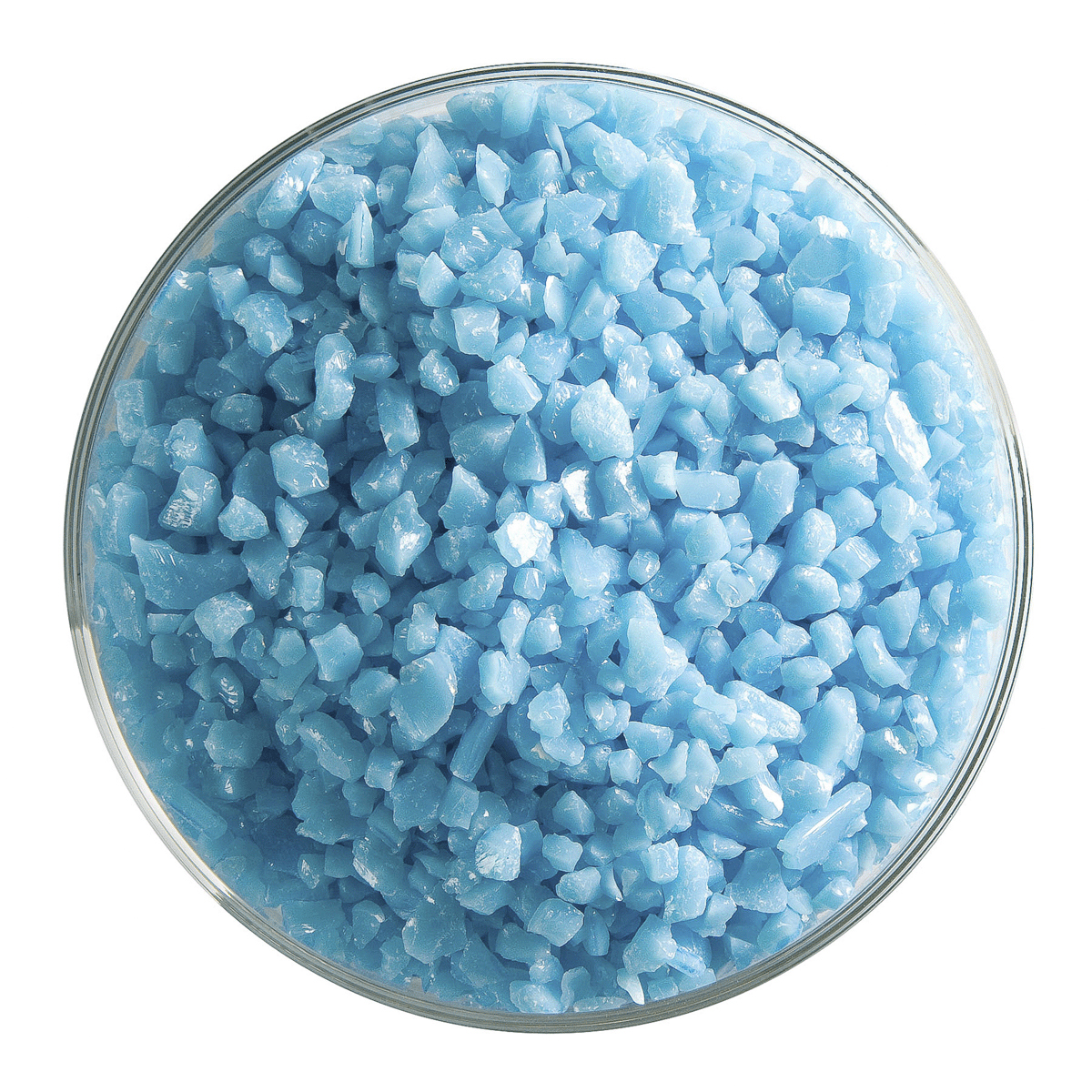 Light Cyan Opalescent, Coarse, 1 lb.