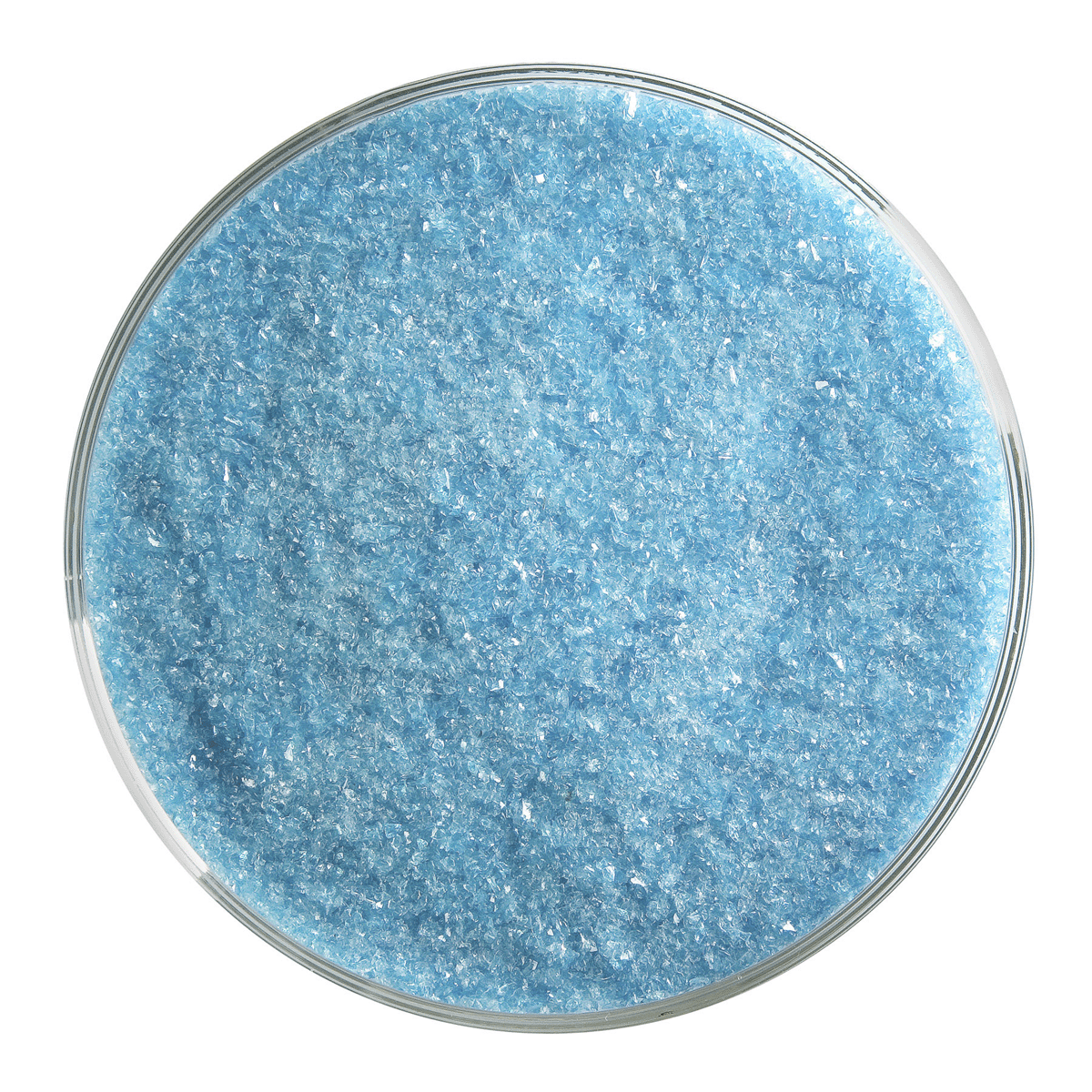 Turquoise Blue Transparent, Fine, 5 lb.