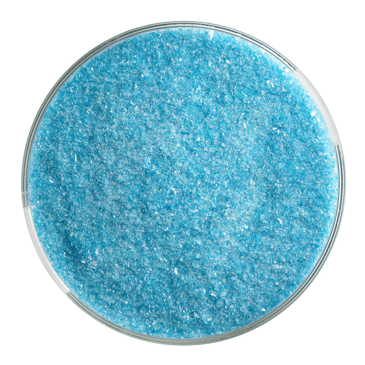 Turquoise Blue Transparent, Fine, 5 lb.