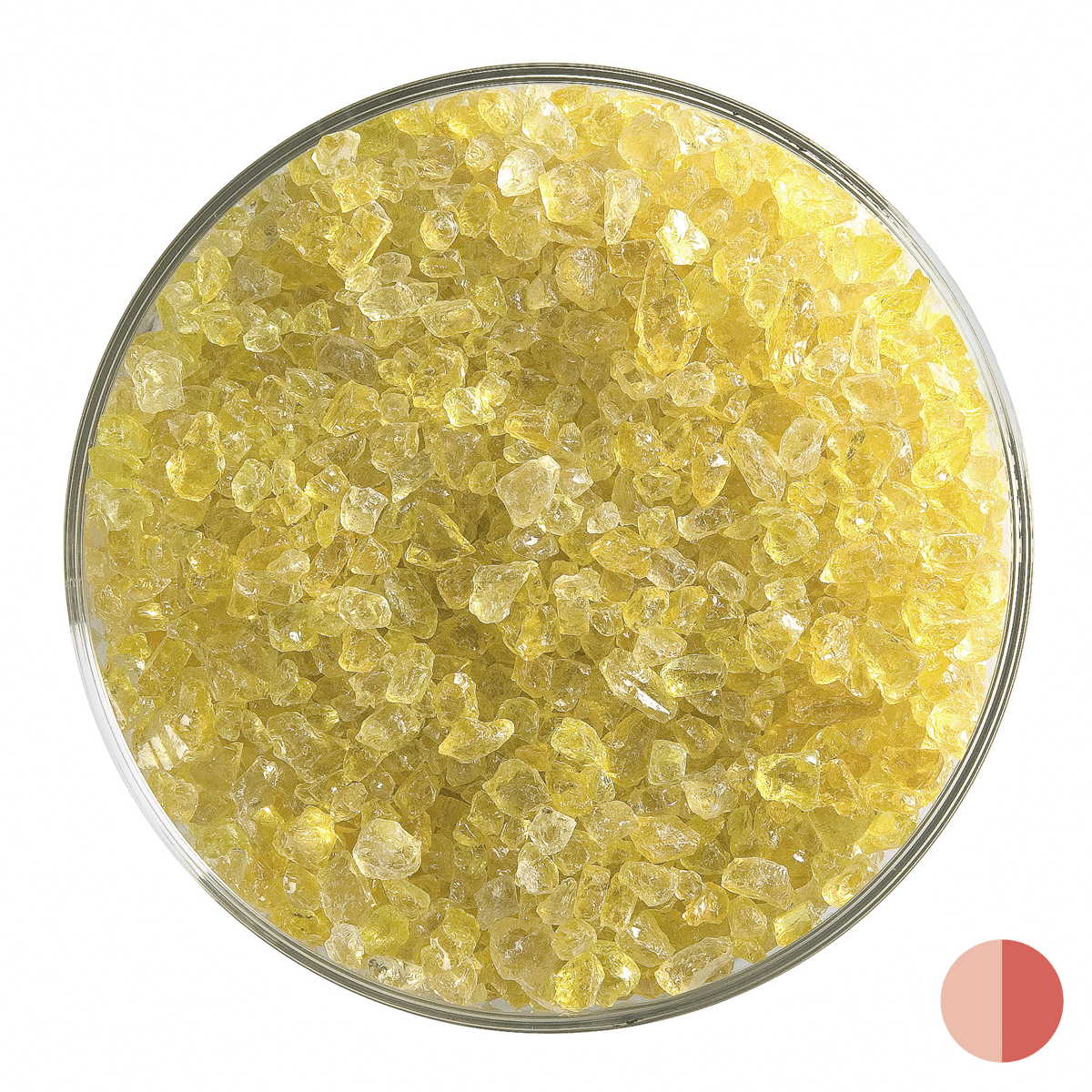 Yellow Transparent, Coarse, 1 lb.