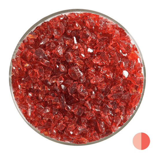 Red Transparent, Coarse, 1 lb.