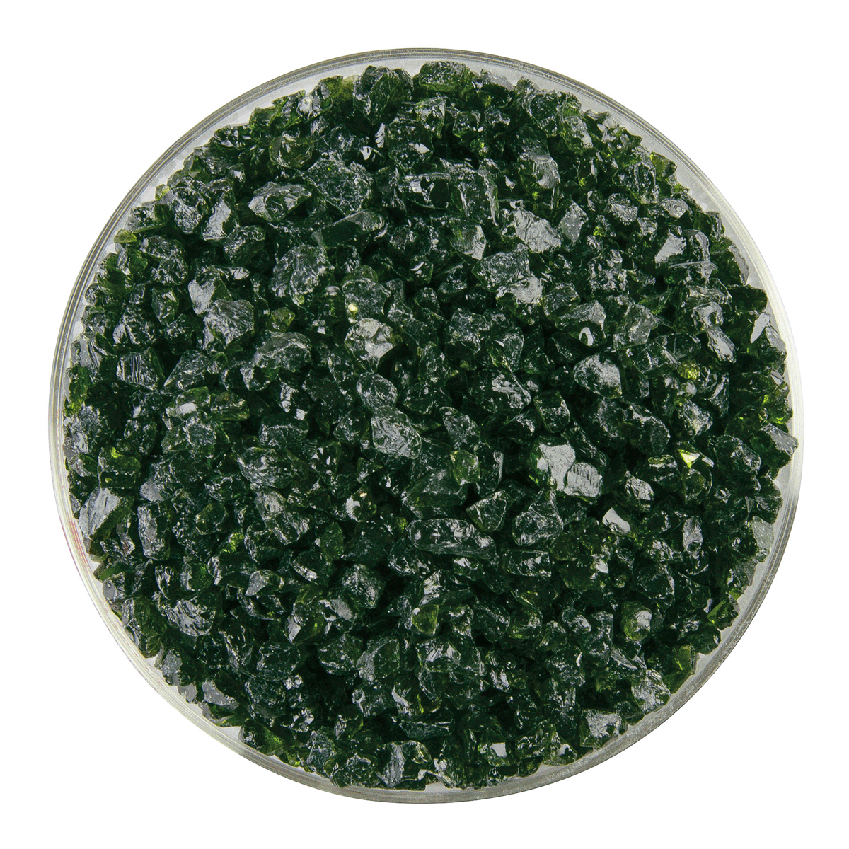 Medieval Green Transparent, Coarse, 1 lb.