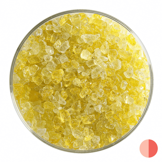 Marigold Yellow Transparent, Coarse, 1 lb.