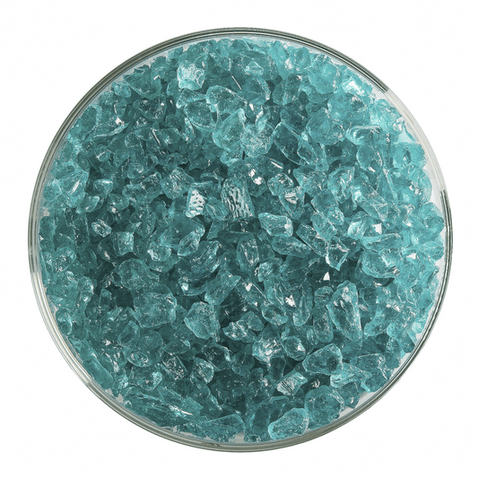 Light Aquamarine Blue Transparent, Coarse 1 lb.