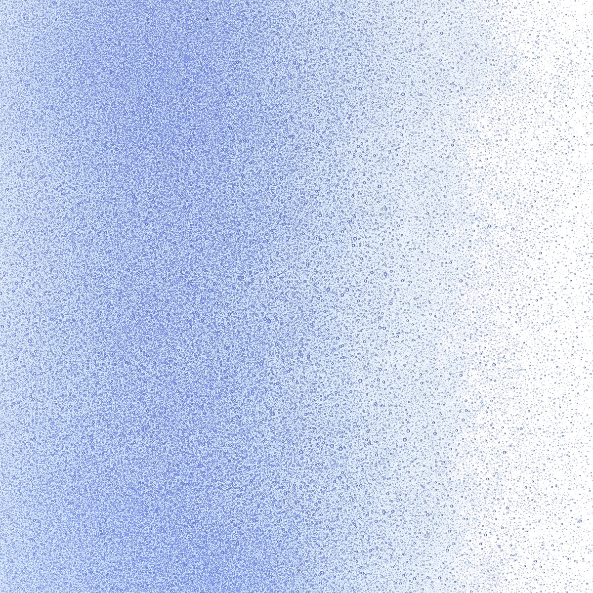 Light Sky Blue Transparent, Powder, 5 lb.