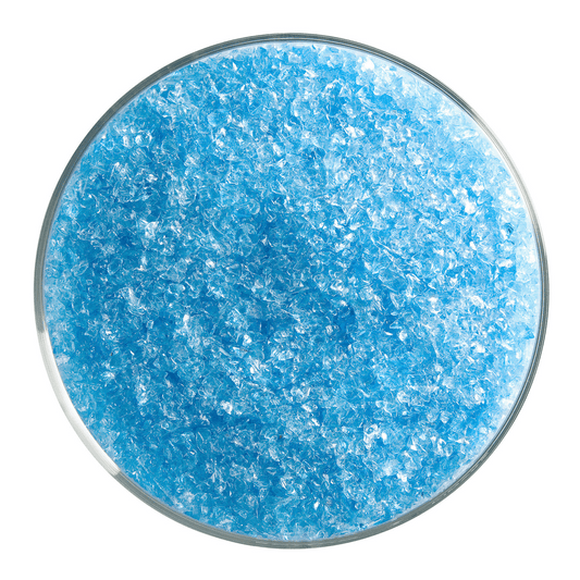 Light Turquoise Blue Transparent, Medium, 1 lb.