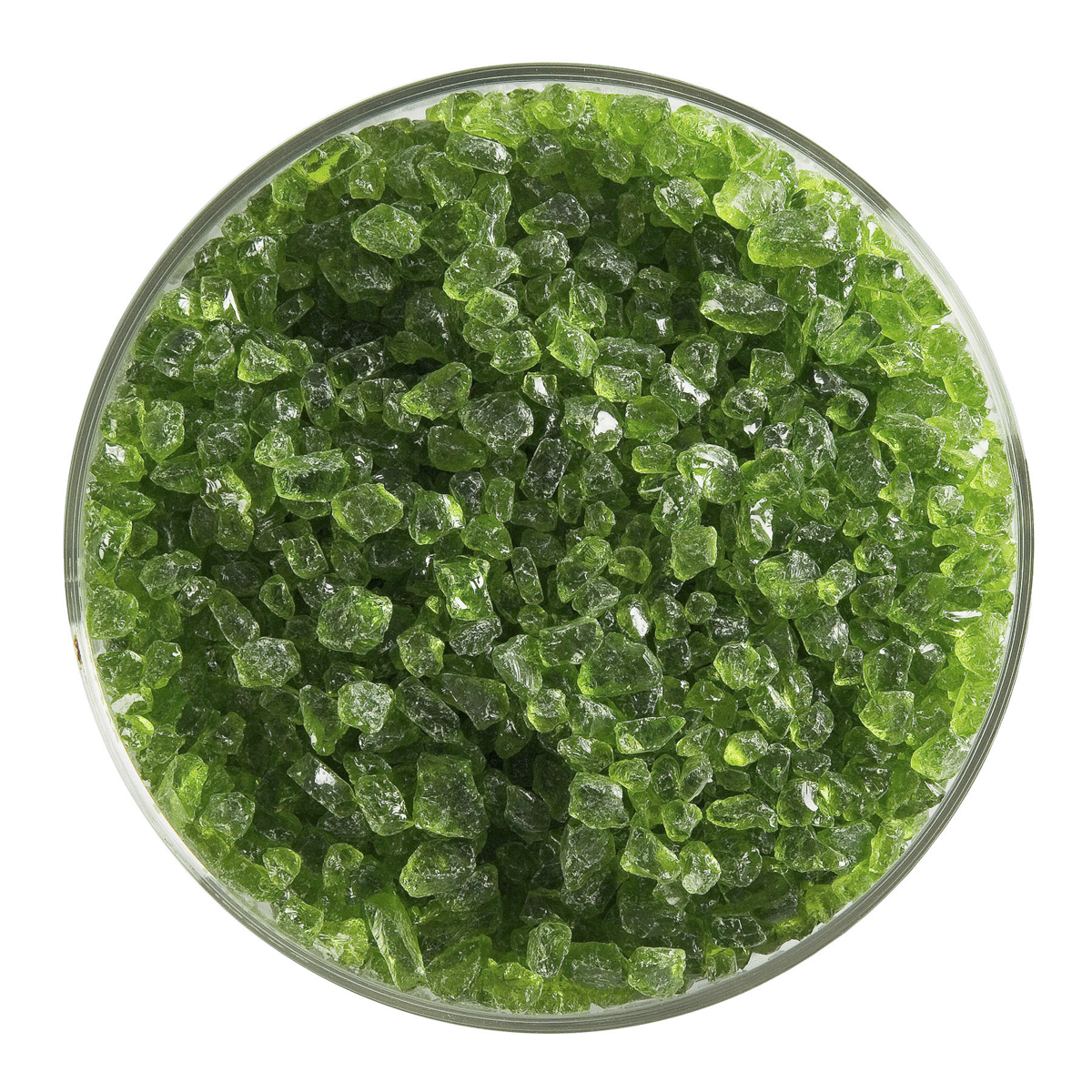 Spring Green Transparent, Coarse, 1 lb.