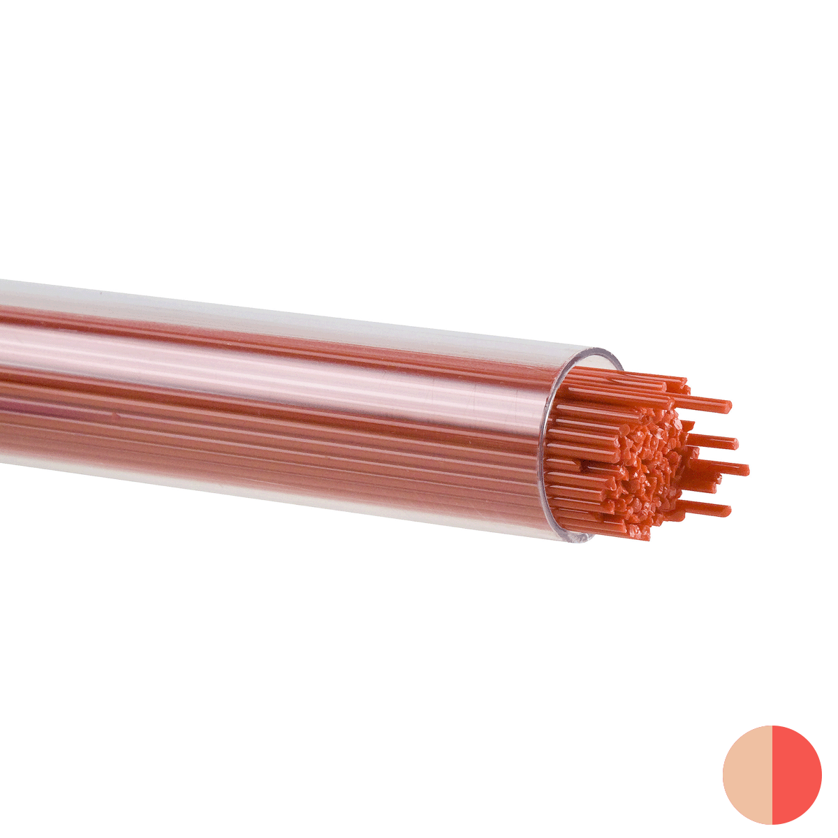 TOMATO RED OPAL STRINGERS 1mm
