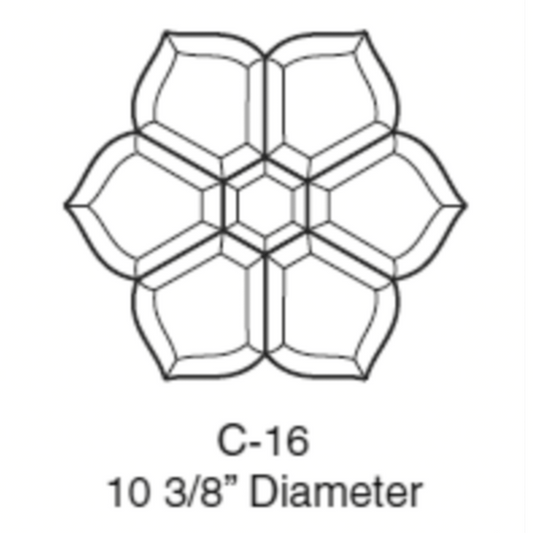 10-3/8" Diameter Bevel Cluster