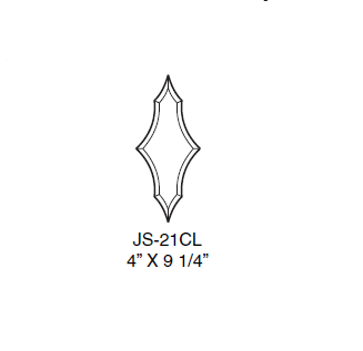 4'' x 9-/4'' Bevel Cluster