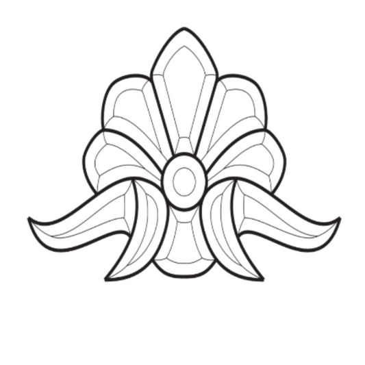 13-1/2" X 8-5/8" Bevel Cluster