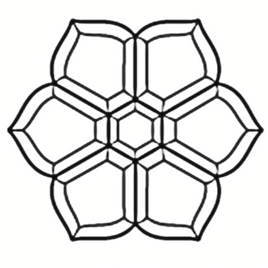 10-3/8" Diameter Bevel Cluster